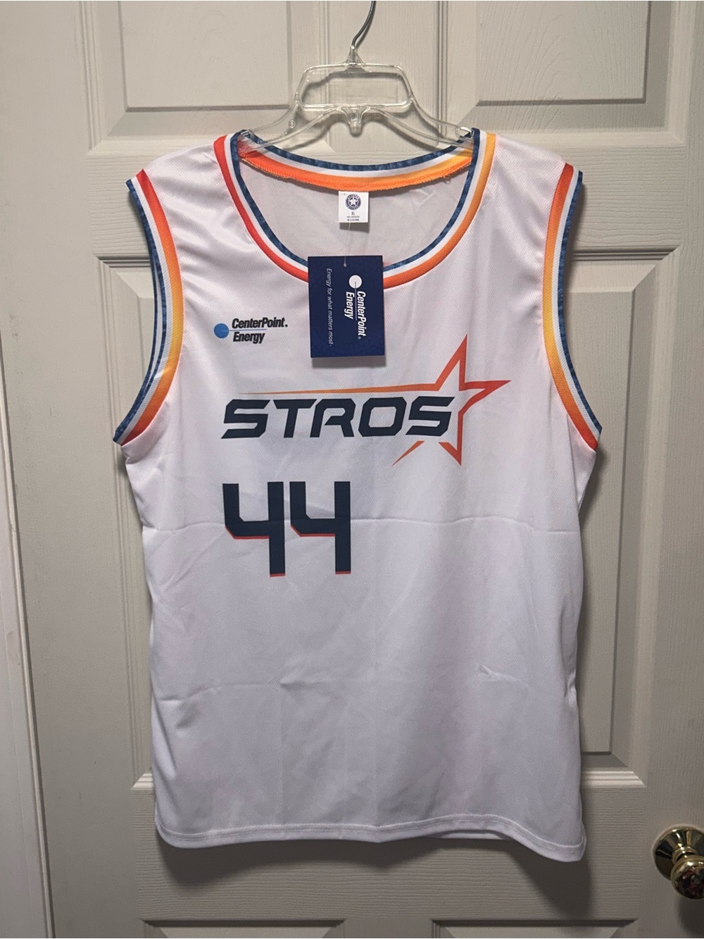 Houston Astros Yordan Alvarez #44 Basketball Jersey Stadium Giveaway XL NWT SGA
